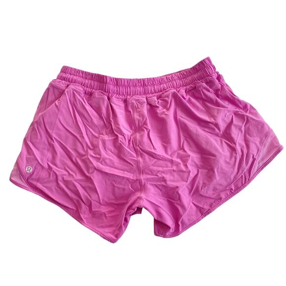Lululemon Hotty Hot Short II *Long 4" Magenta Glow Pink 10 Tall - Picture 8 of 10